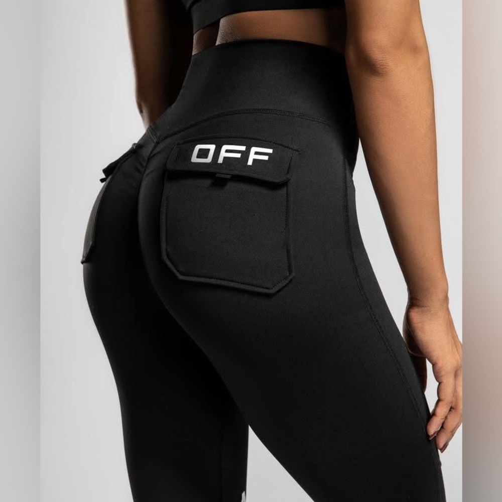 FirmAbs Cargo Leggings Lead Off Core Leggings Pro Size Small
